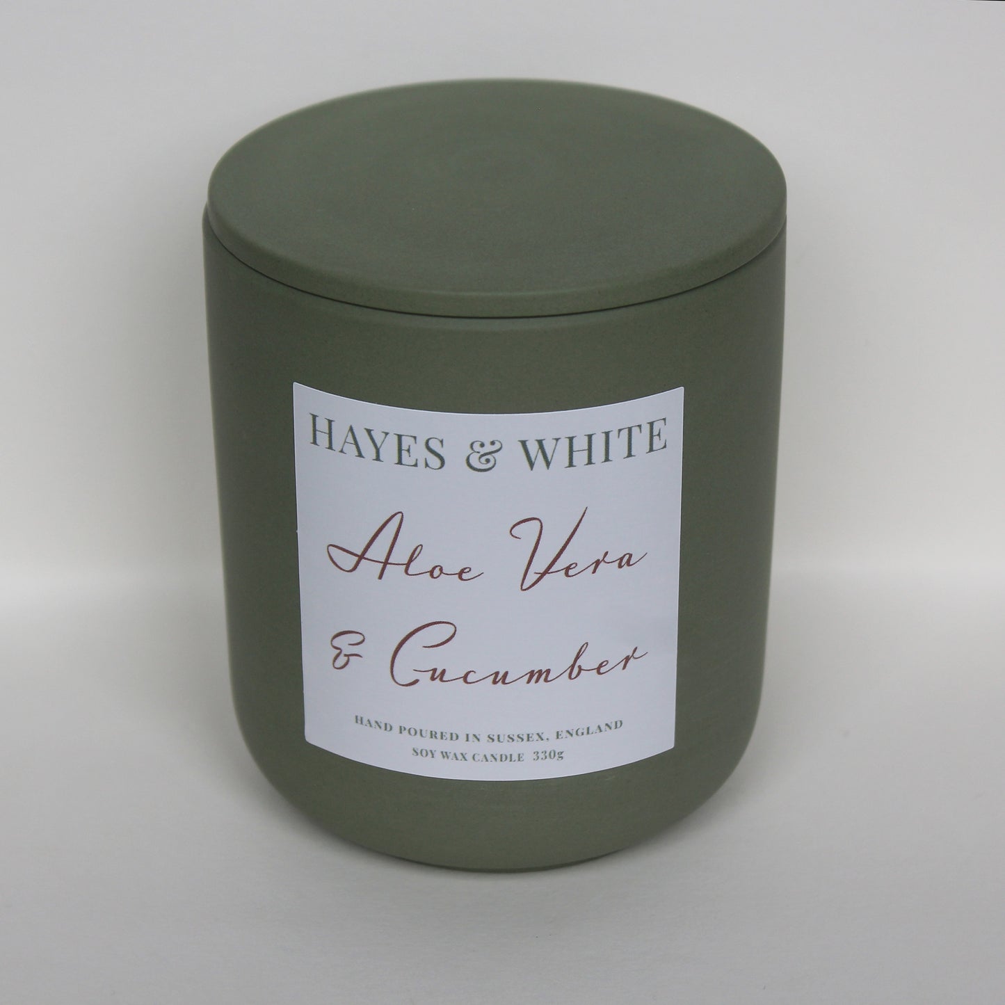 Aloe Vera & Cucumber  330g Pastel Green