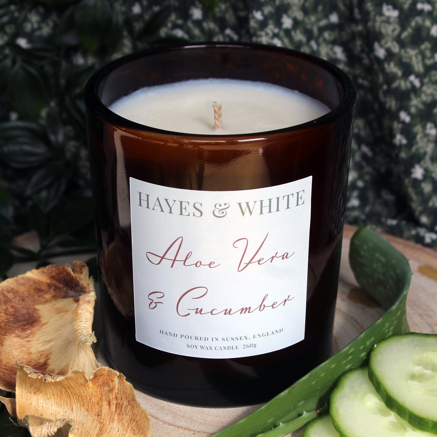 Aloe Vera & Cucumber 260g Amber