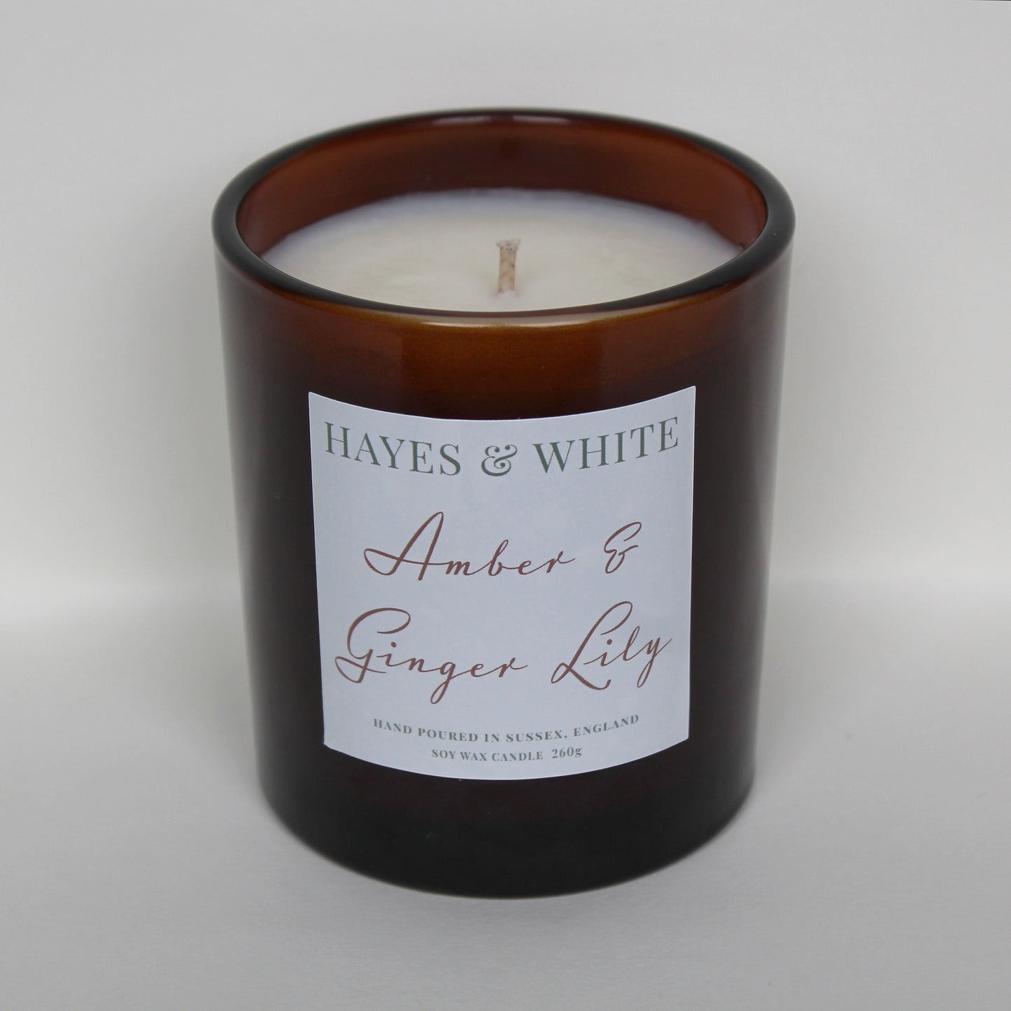 Amber & Ginger Lily 260g Amber