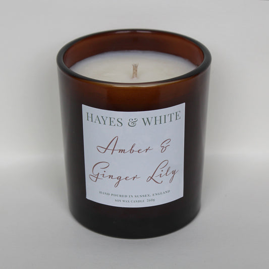 Amber & Ginger Lily 260g Amber