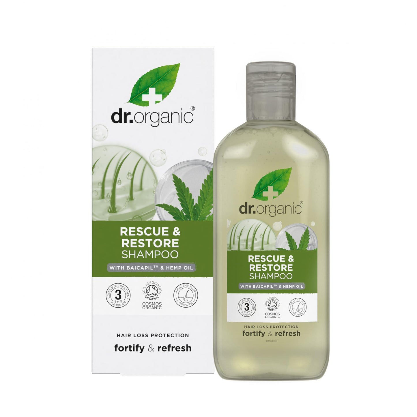 rescue-&-restore-shampoo-with-baicapil-&-hemp-oil-265ml-dr-organic