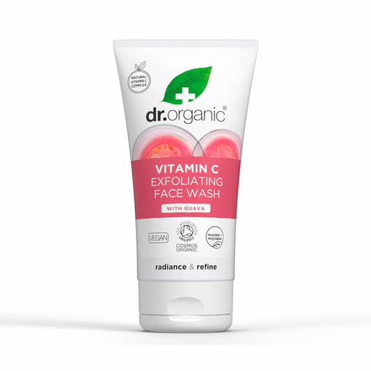vitamin-c-exfoliating-face-wash-with-guava-150ml-dr-organic