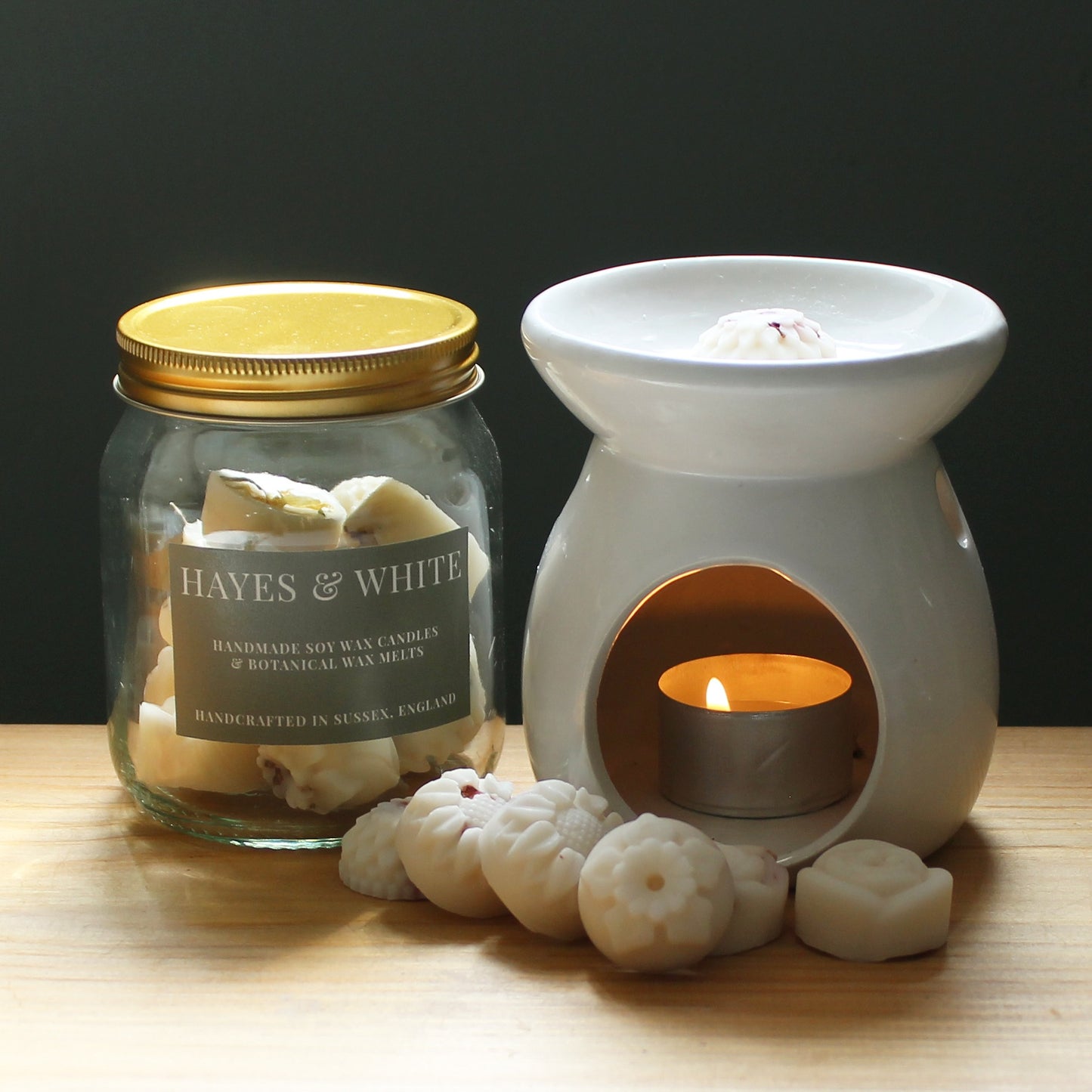 Botanical Soy Wax Melts Seaweed & Juniper | Pack of 14 | Hand-Poured | Handmade in Sussex