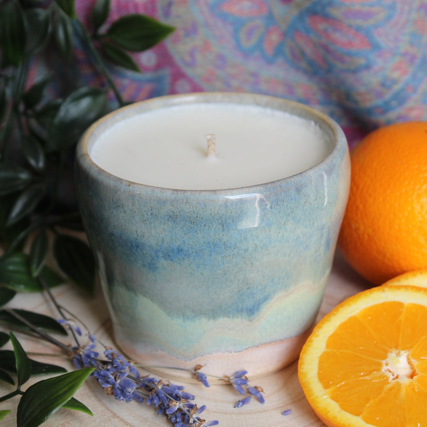 Orange & Lavender 250g Ceramic