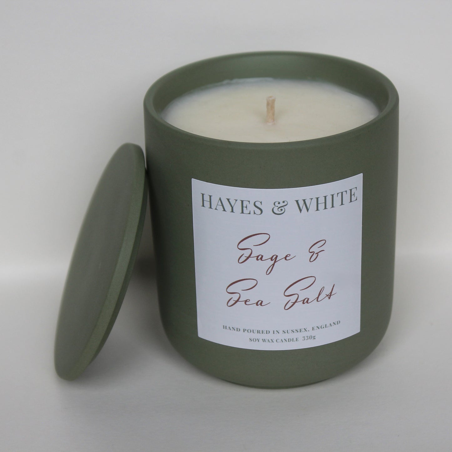 Sage & Sea Salt 330g Pastel Green