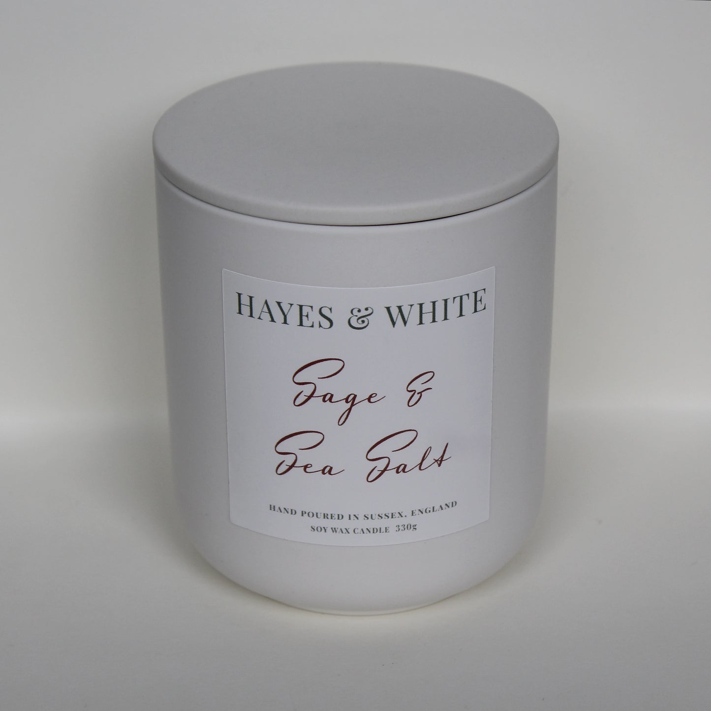 Sage & Sea Salt 330g Pastel White