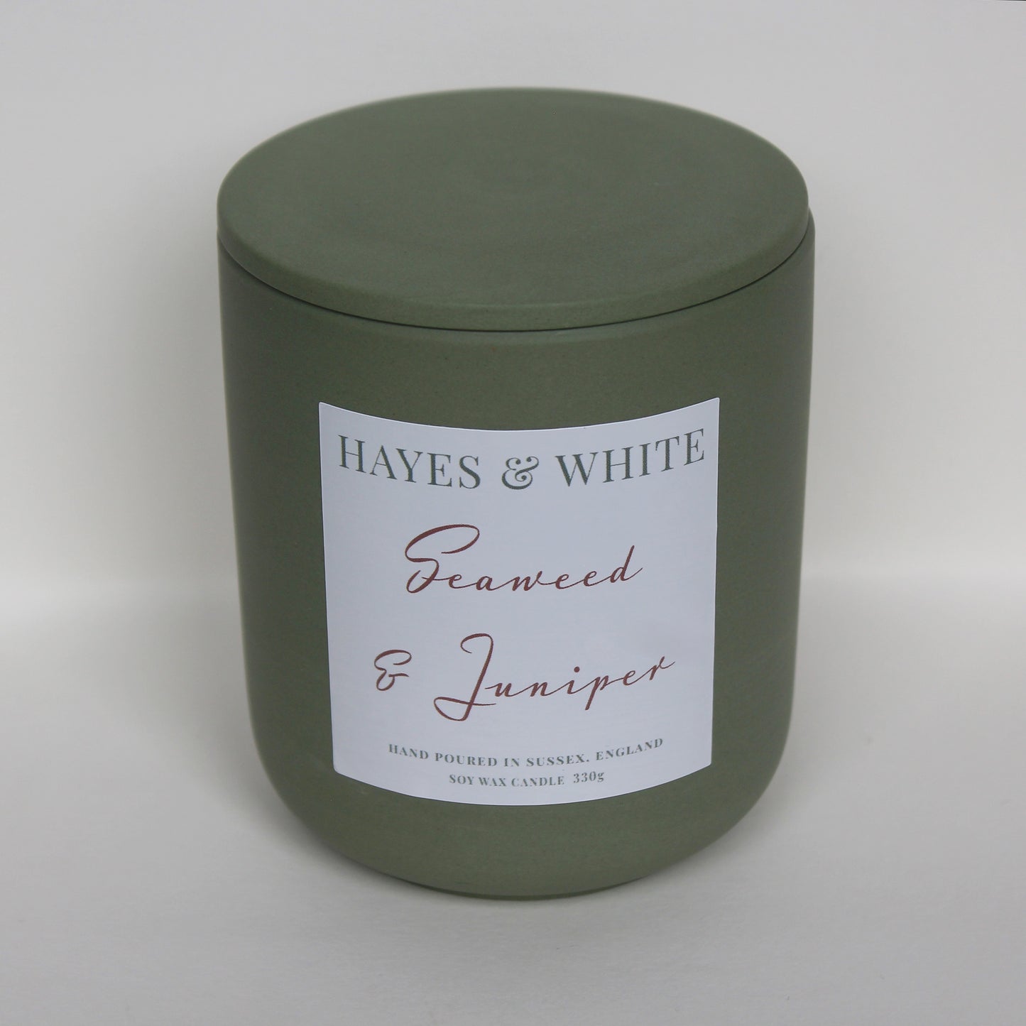 Seaweed & Juniper 330g Pastel Green