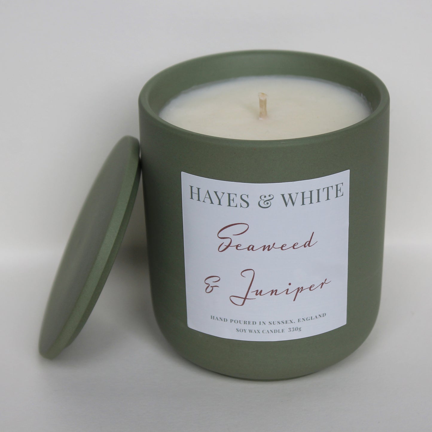 Seaweed & Juniper 330g Pastel Green
