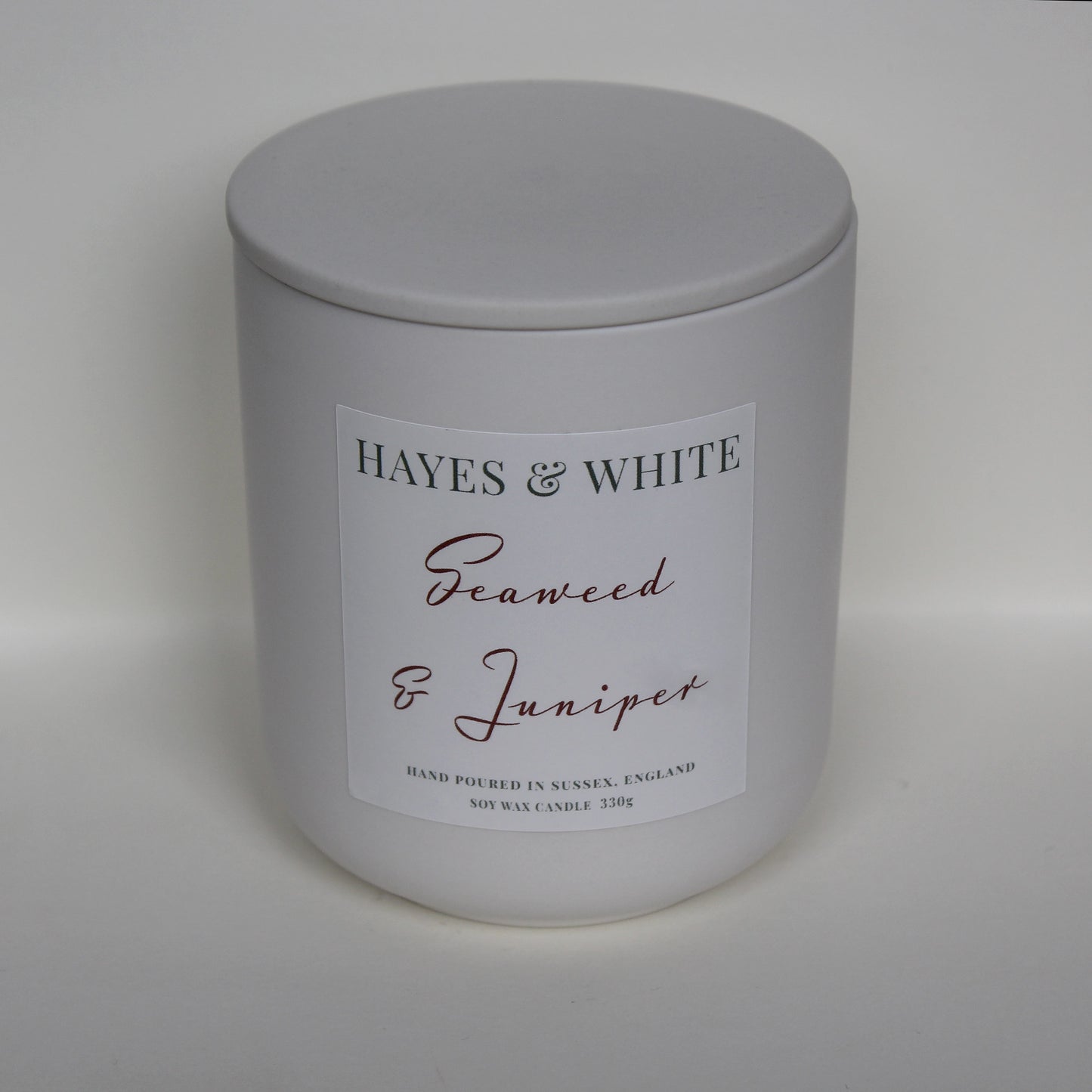 Seaweed & Juniper 330g Pastel White