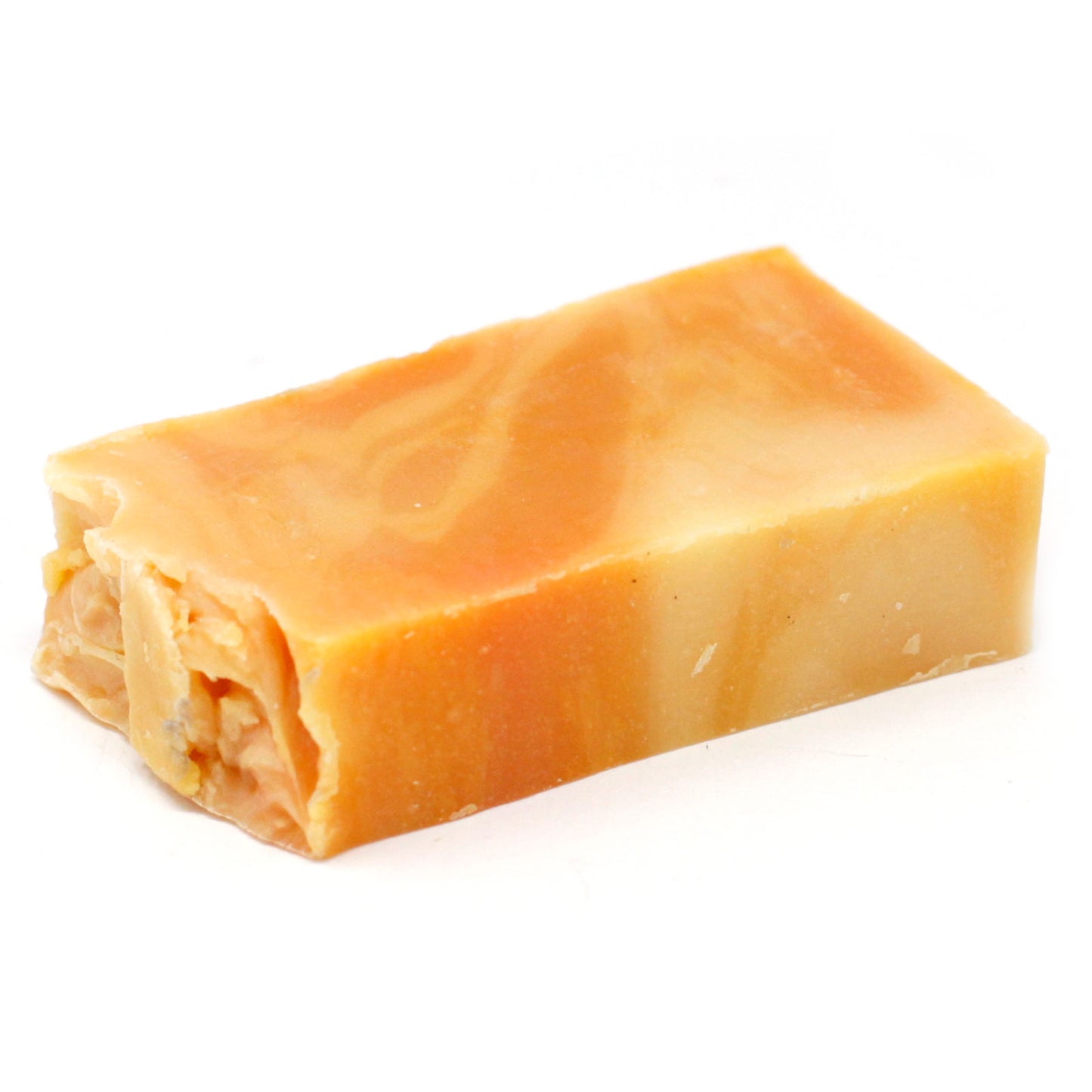 Orange Olive Oil Soap Slice – 100g