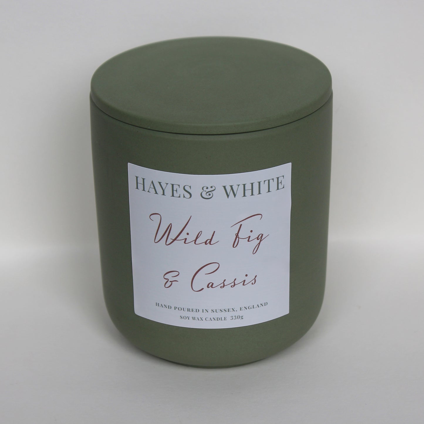 Wild Fig & Cassis 330g Pastel Green