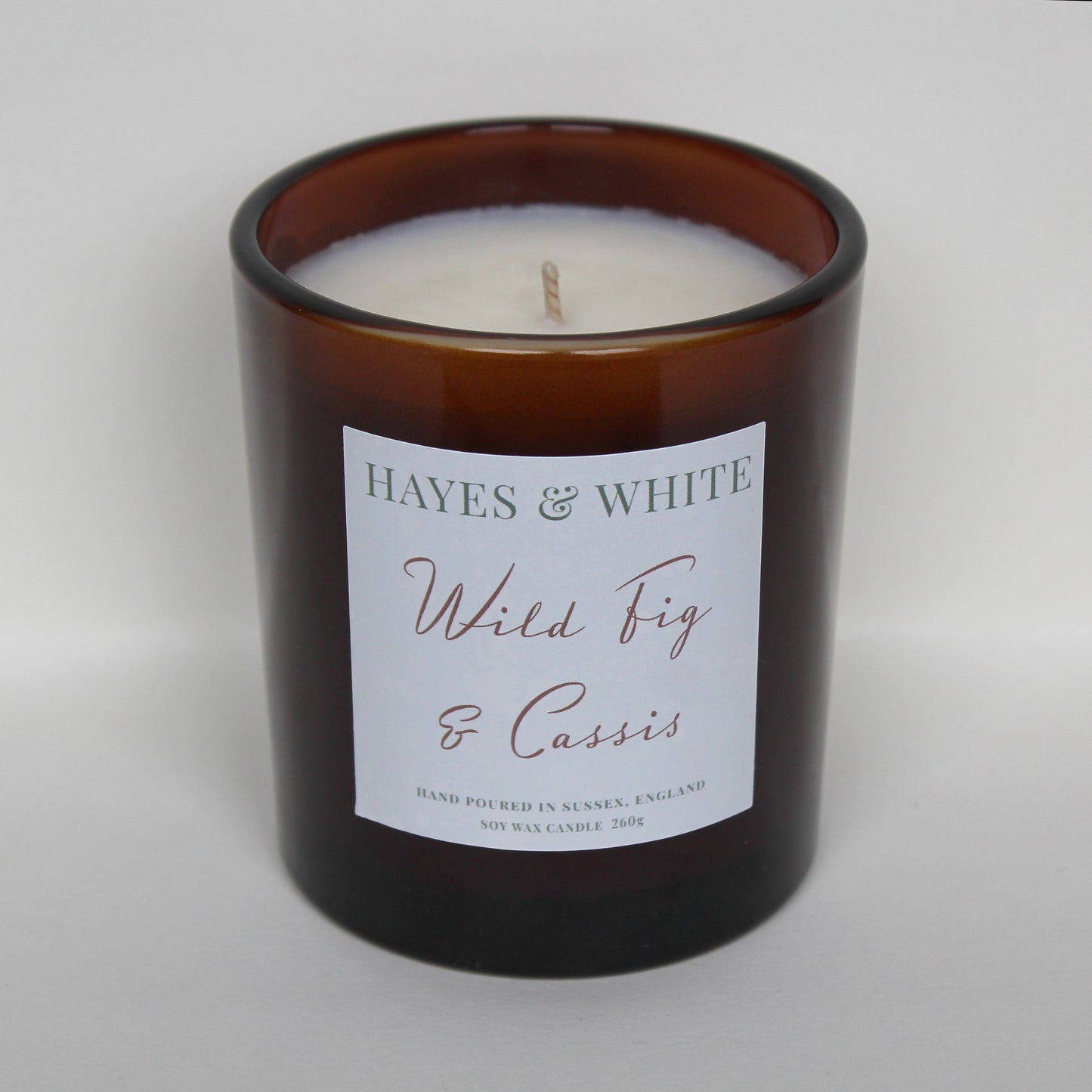 Wild Fig & Cassis 260g Amber
