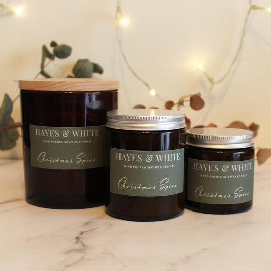 Christmas Spice Candles
