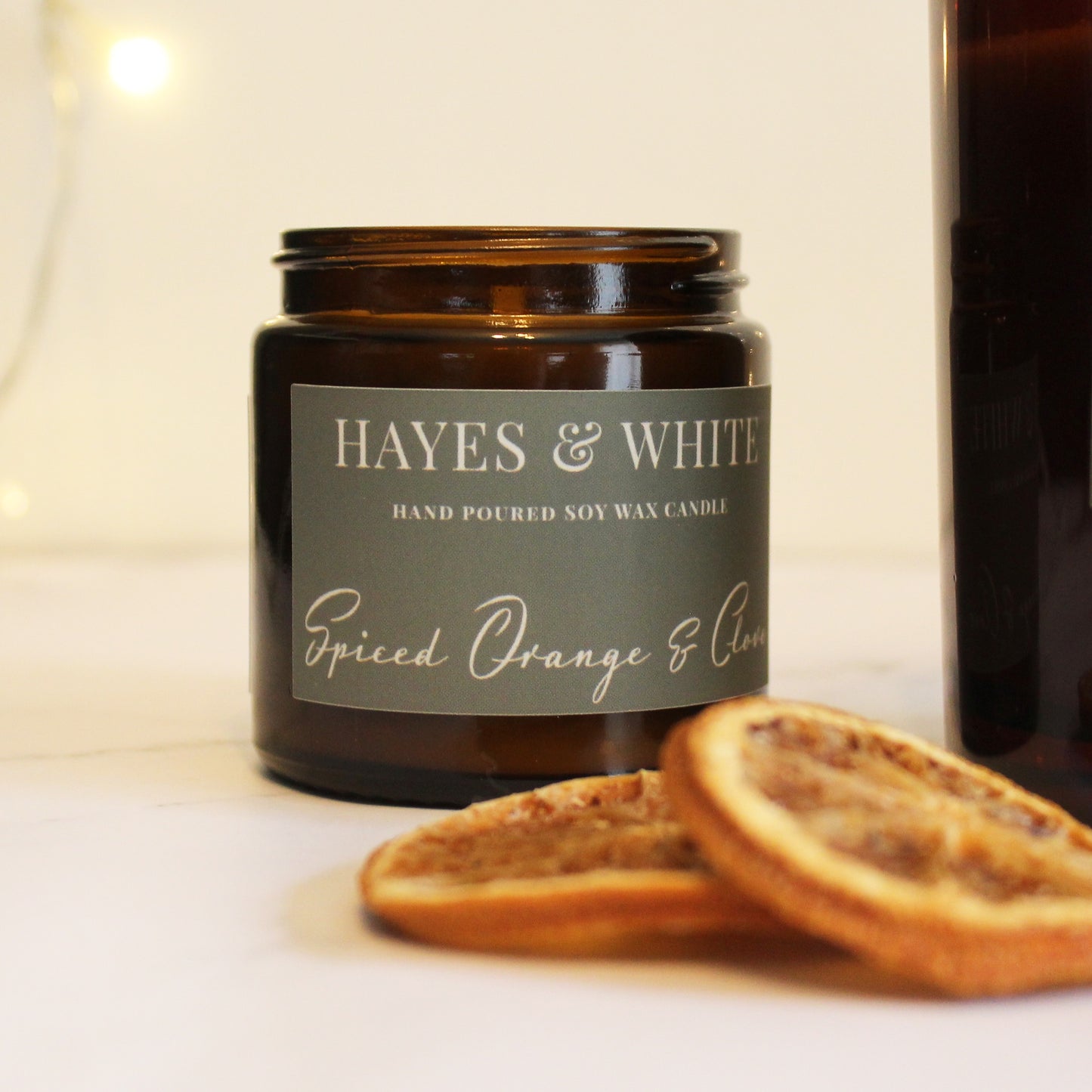 Spiced Orange & Clove Candles