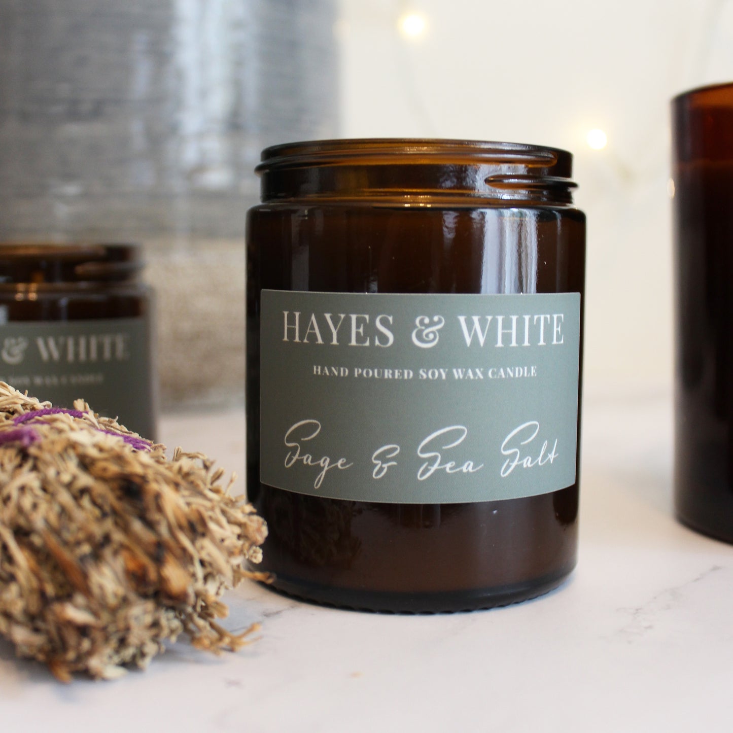 Sage & Sea Salt Candles
