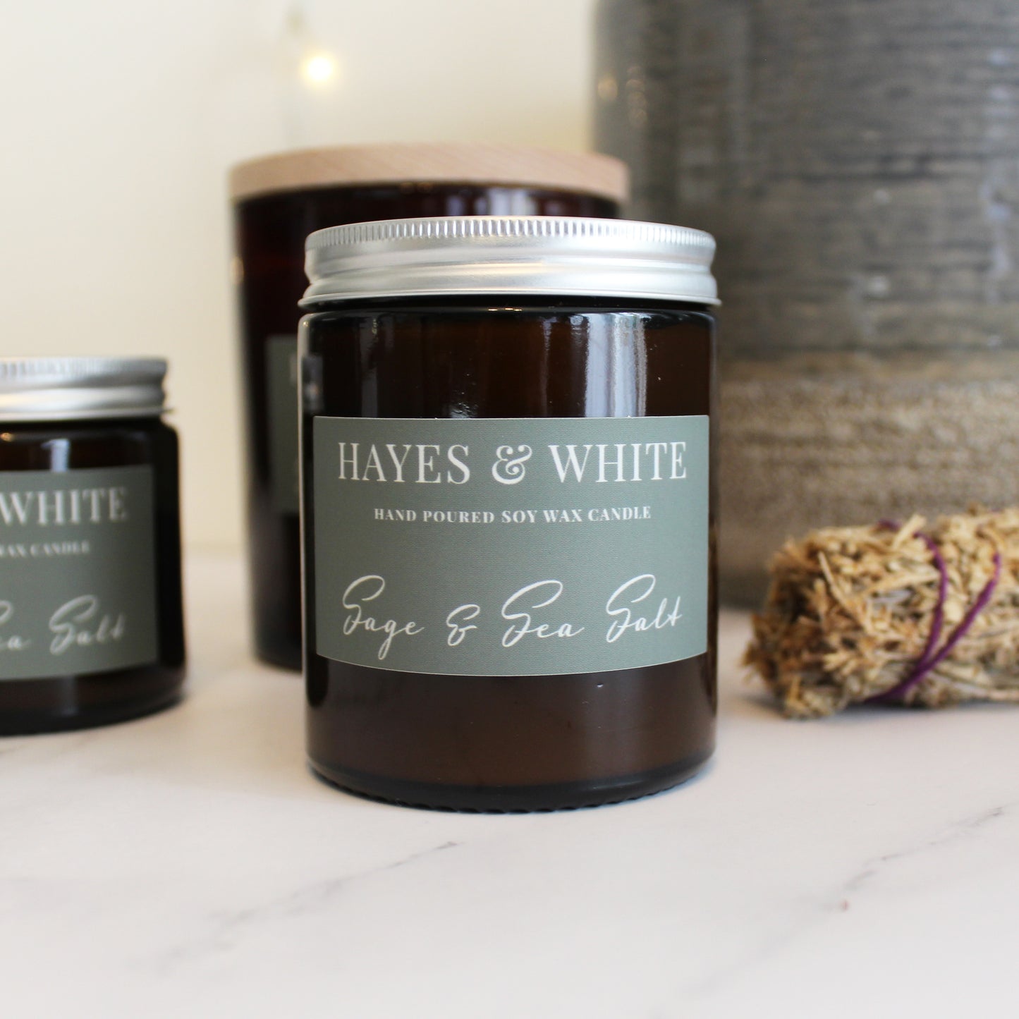 Sage & Sea Salt Candles
