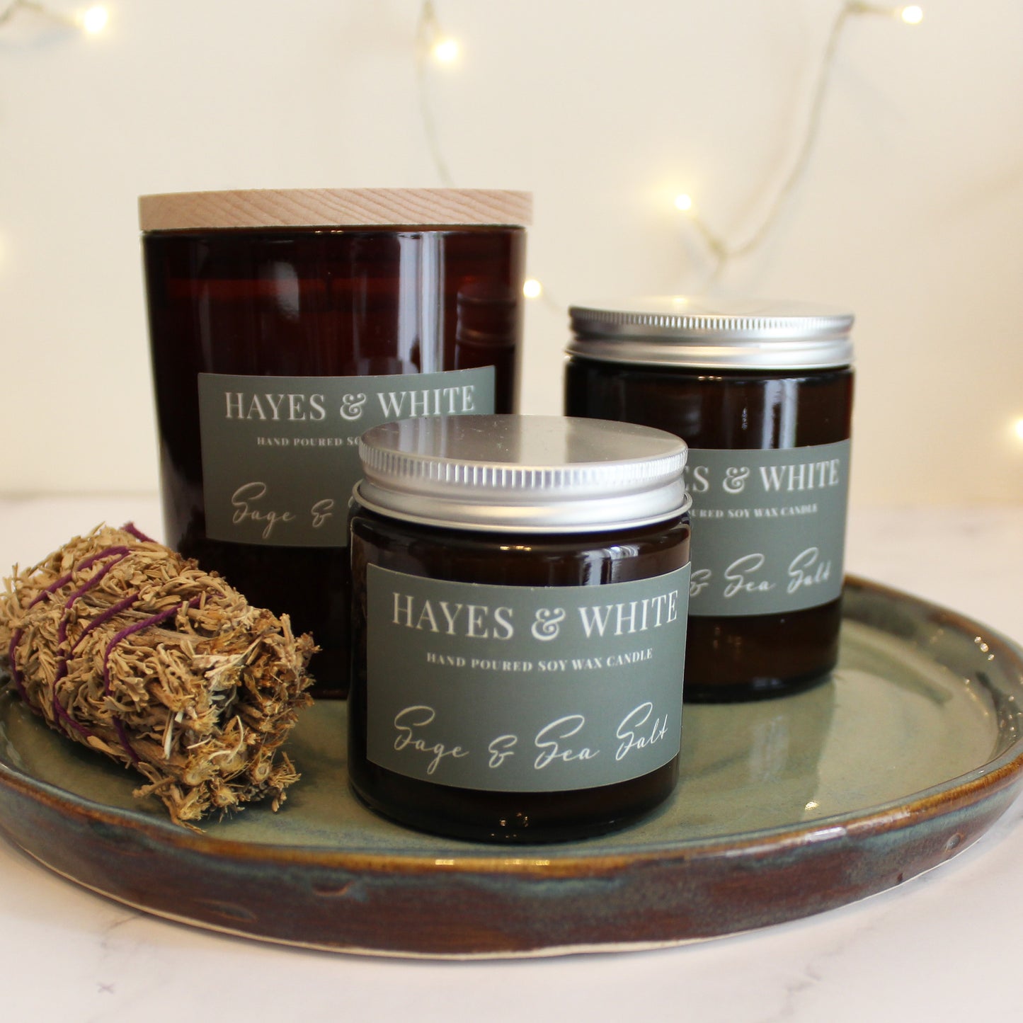 Sage & Sea Salt Candles