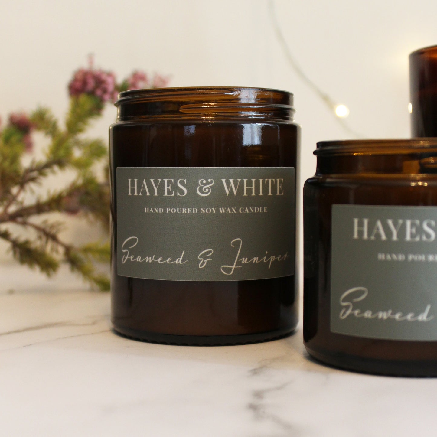Seaweed & Juniper Candles
