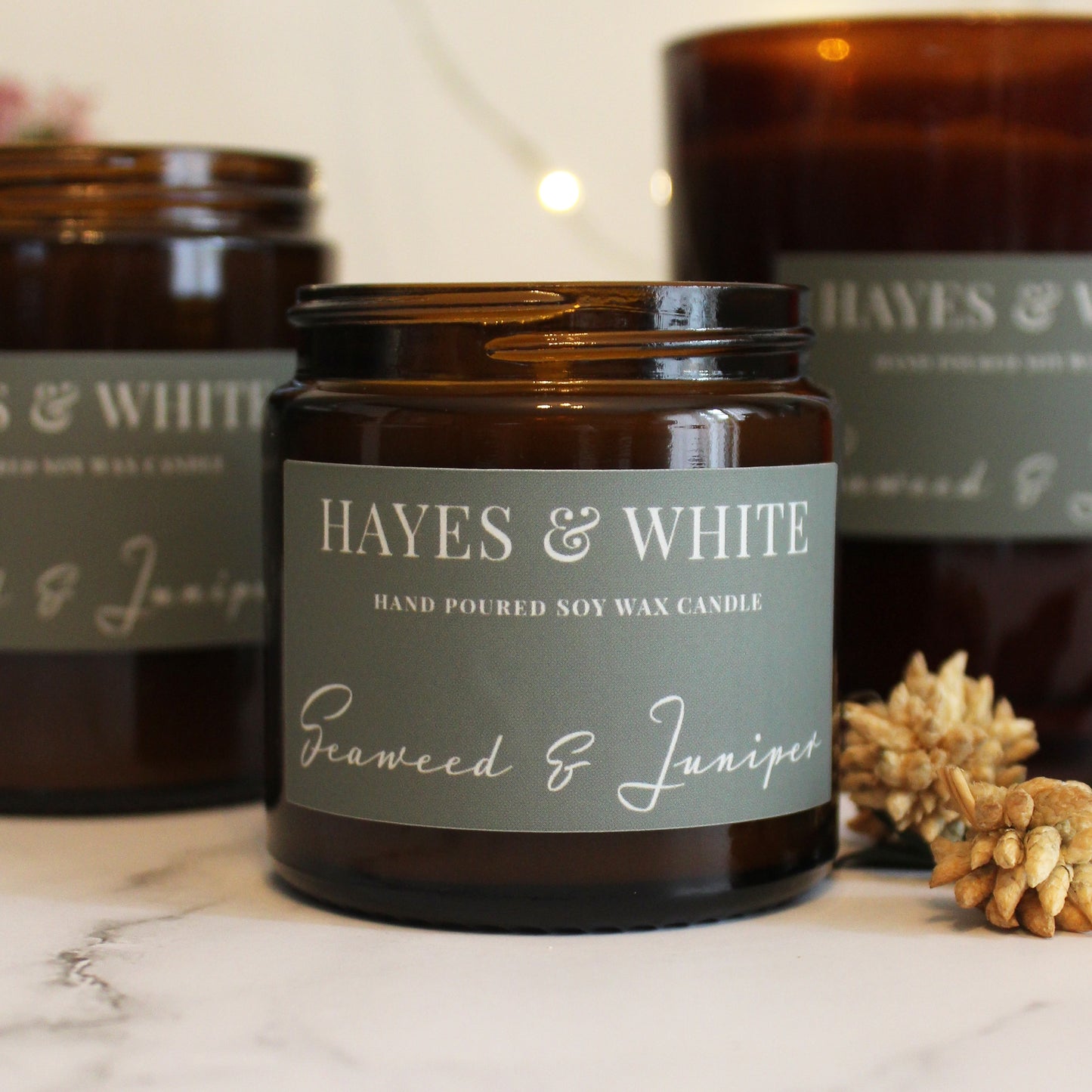 Seaweed & Juniper Candles