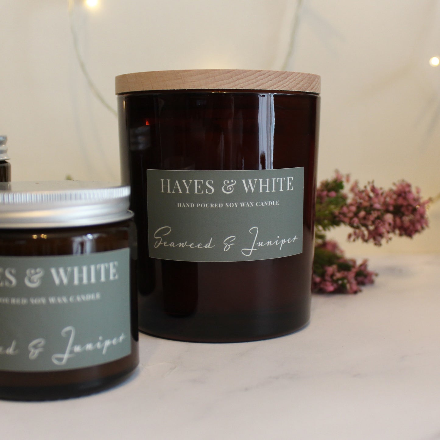 Seaweed & Juniper Candles