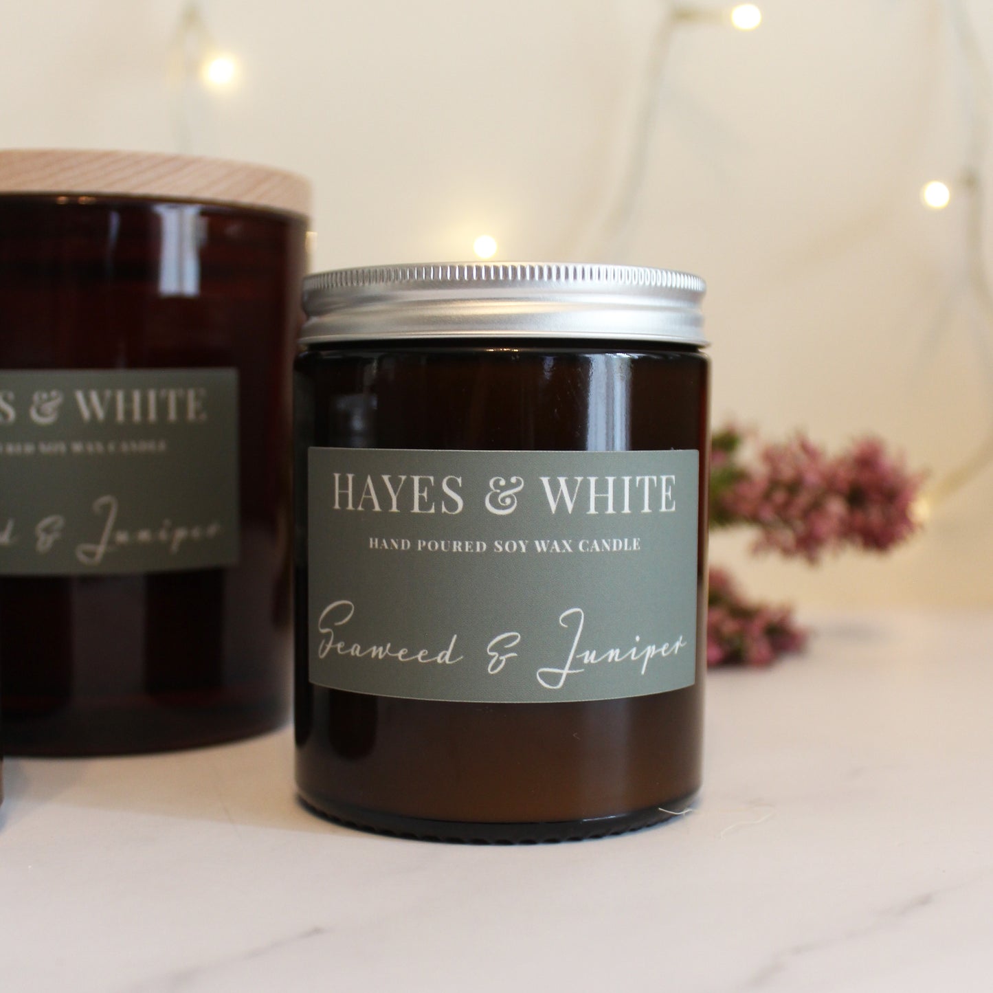 Seaweed & Juniper Candles
