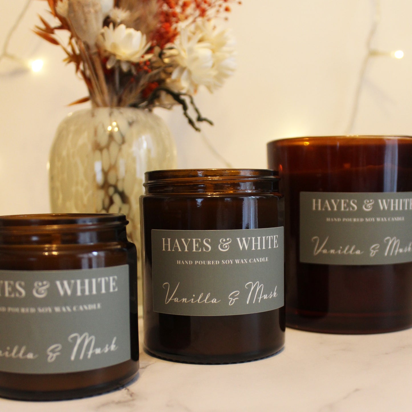 Vanilla & Musk Candles