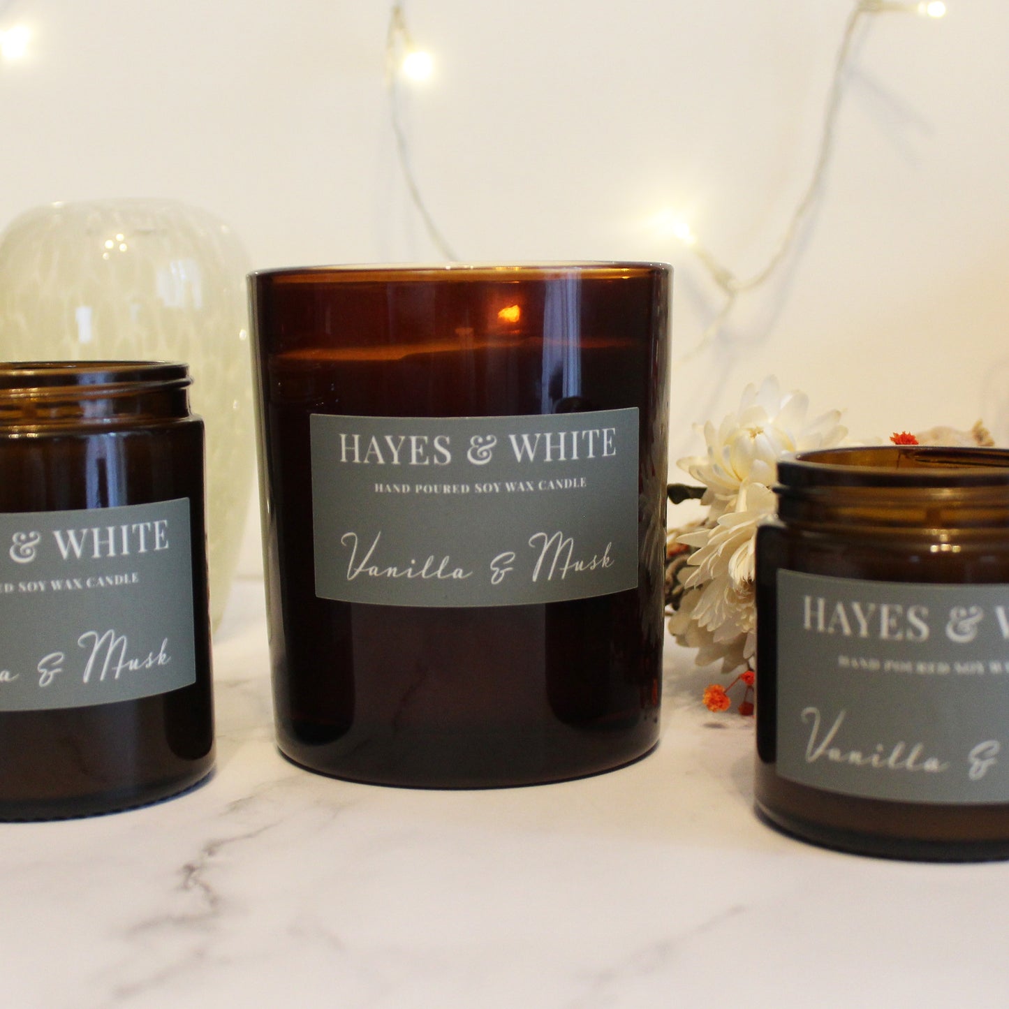 Vanilla & Musk Candles