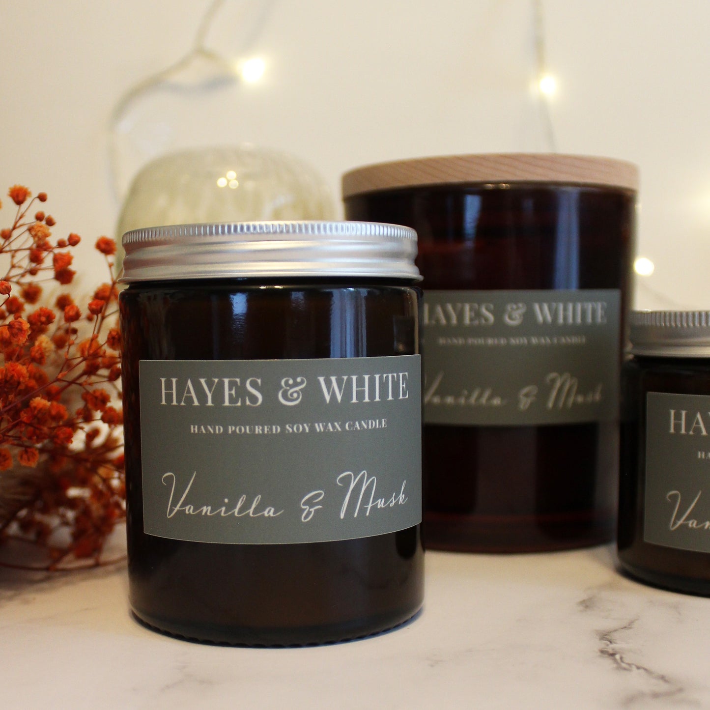 Vanilla & Musk Candles