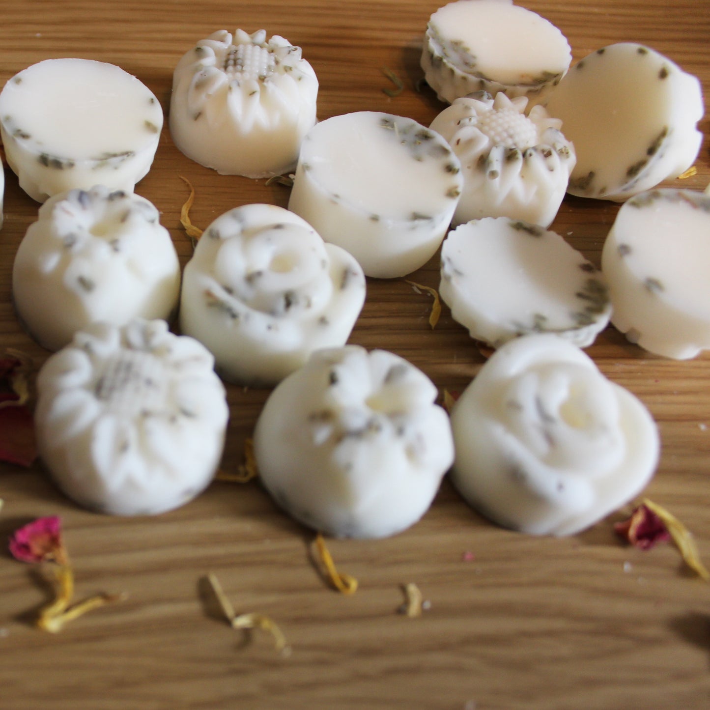 Sage & Sea Salt Botanical Wax Melts — Infused with Dried Sage (Pack of 14)