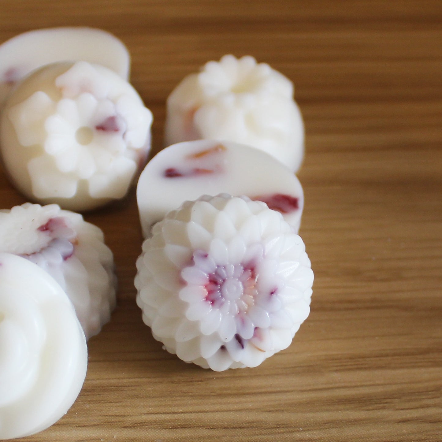 Wild Fig & Cassis Botanical Wax Melts — Infused with Dried Rose Petals (Pack of 14)