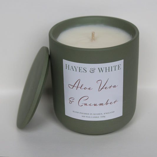 Aloe Vera & Cucumber  330g Pastel Green