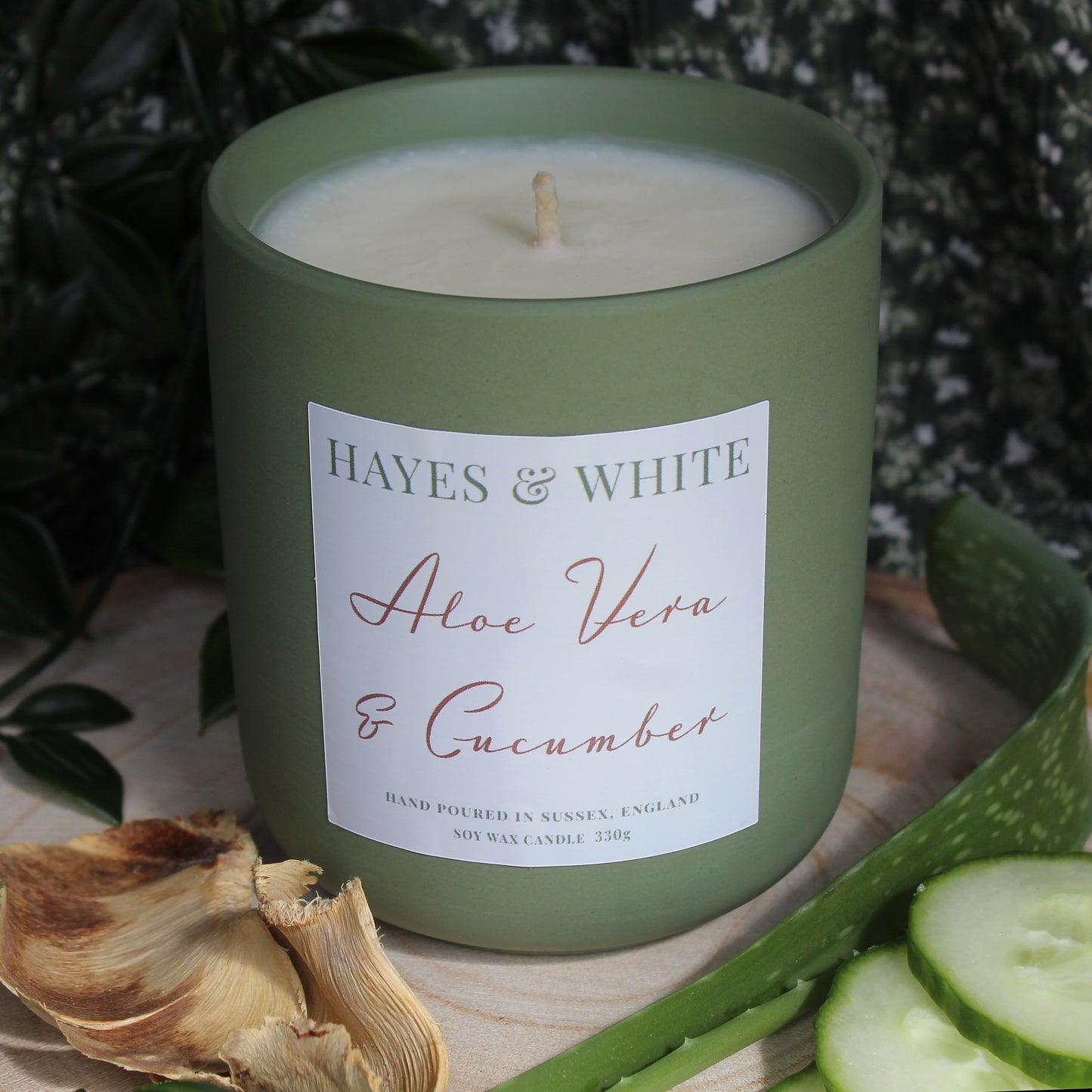 Aloe Vera & Cucumber  330g Pastel Green