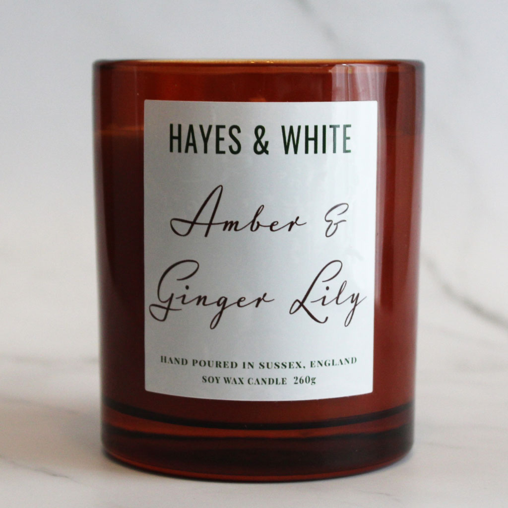 Amber & Ginger Lily 260g Amber
