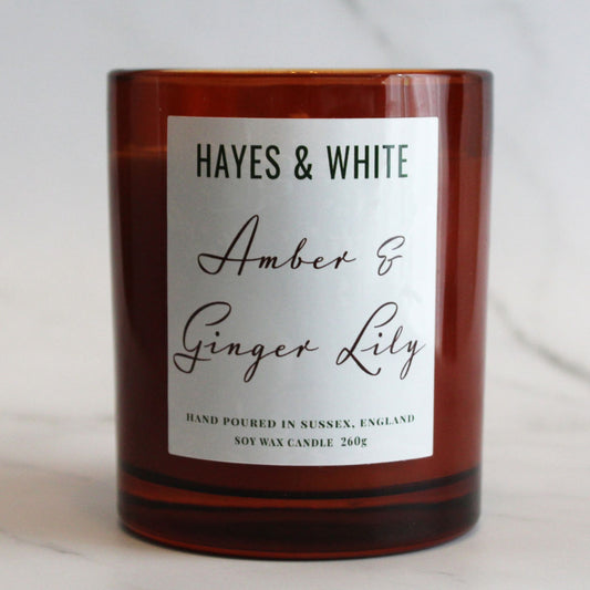 Amber & Ginger Lily 260g Amber