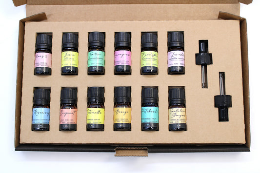 Aromatherapy Essential Oil Set – The Top 12