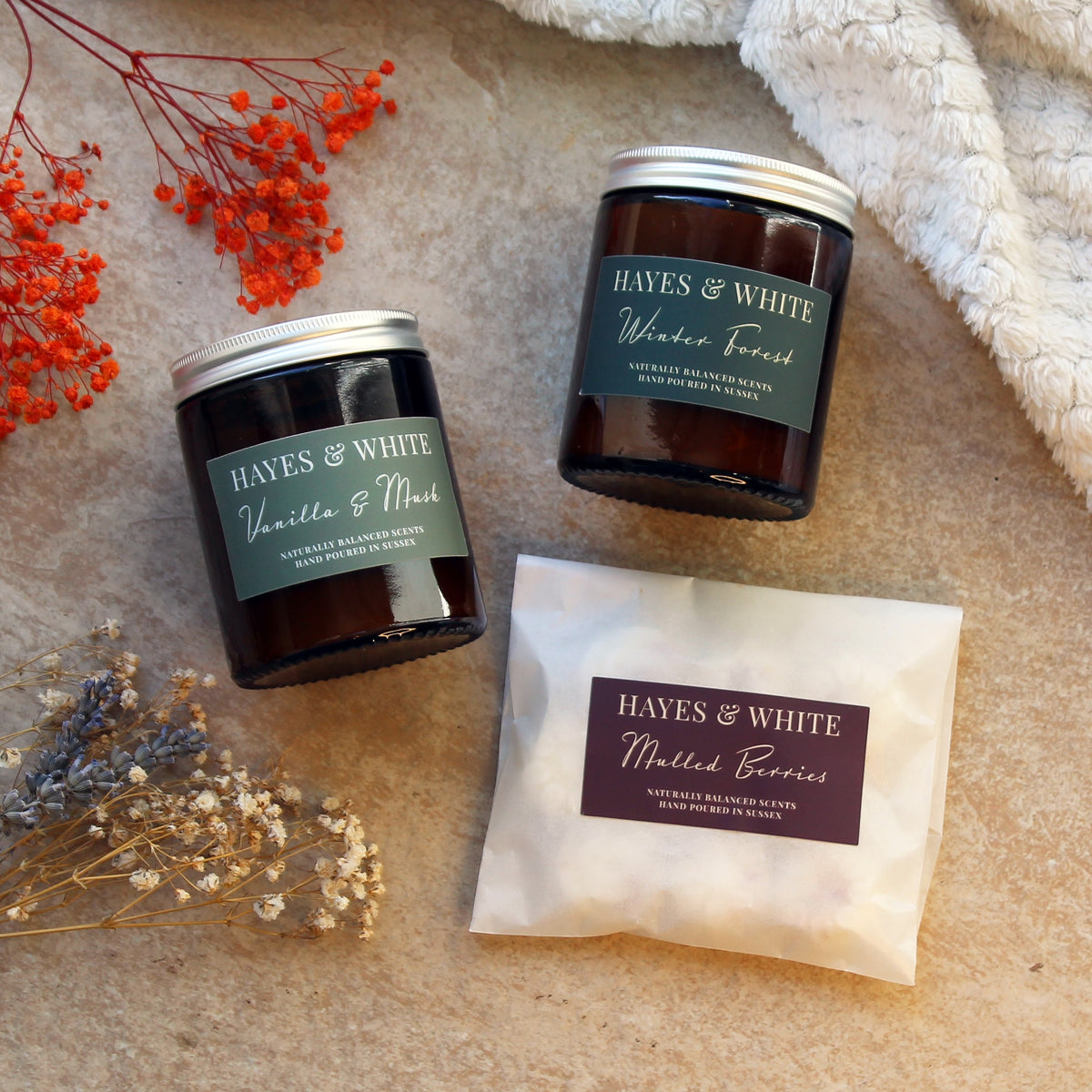 Christmas Eve Candle & Wax Melt Gift Set