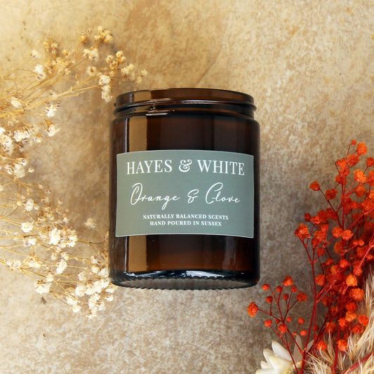 Orange & Clove Soy Wax Candle