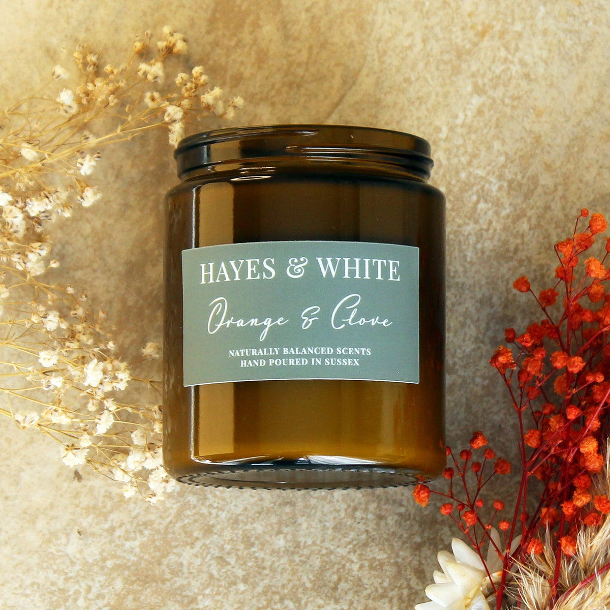 Orange & Clove Soy Wax Candle