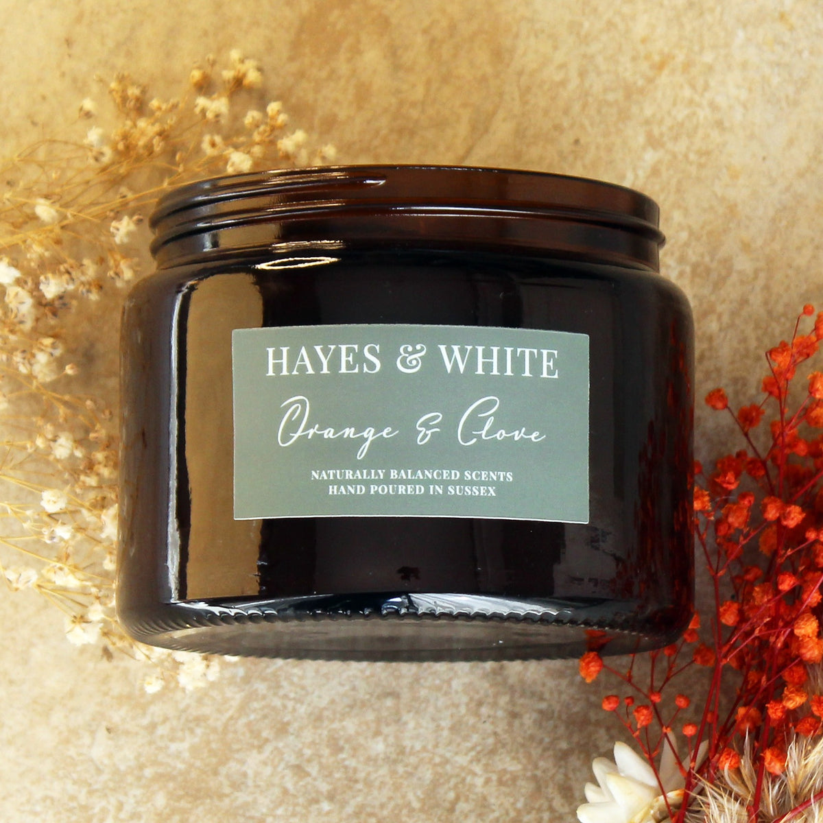 Orange & Clove Soy Wax Candle