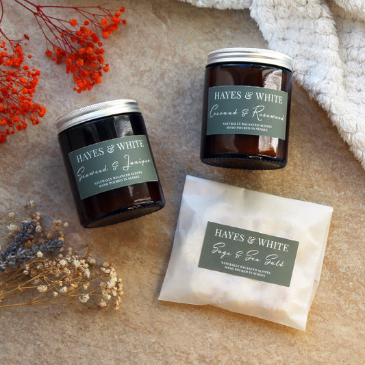 Sea Breeze Candle & Wax Melt Gift Set