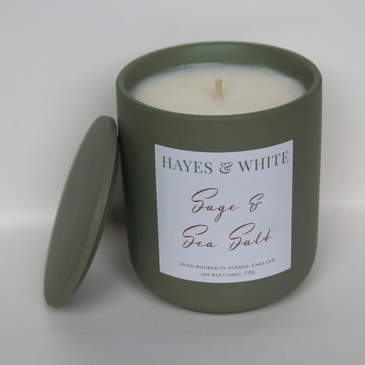 Sage & Sea Salt 330g Pastel Green