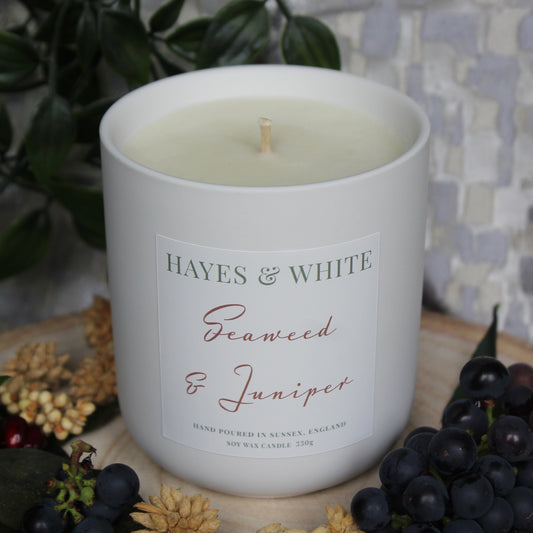 Seaweed & Juniper 330g Pastel White