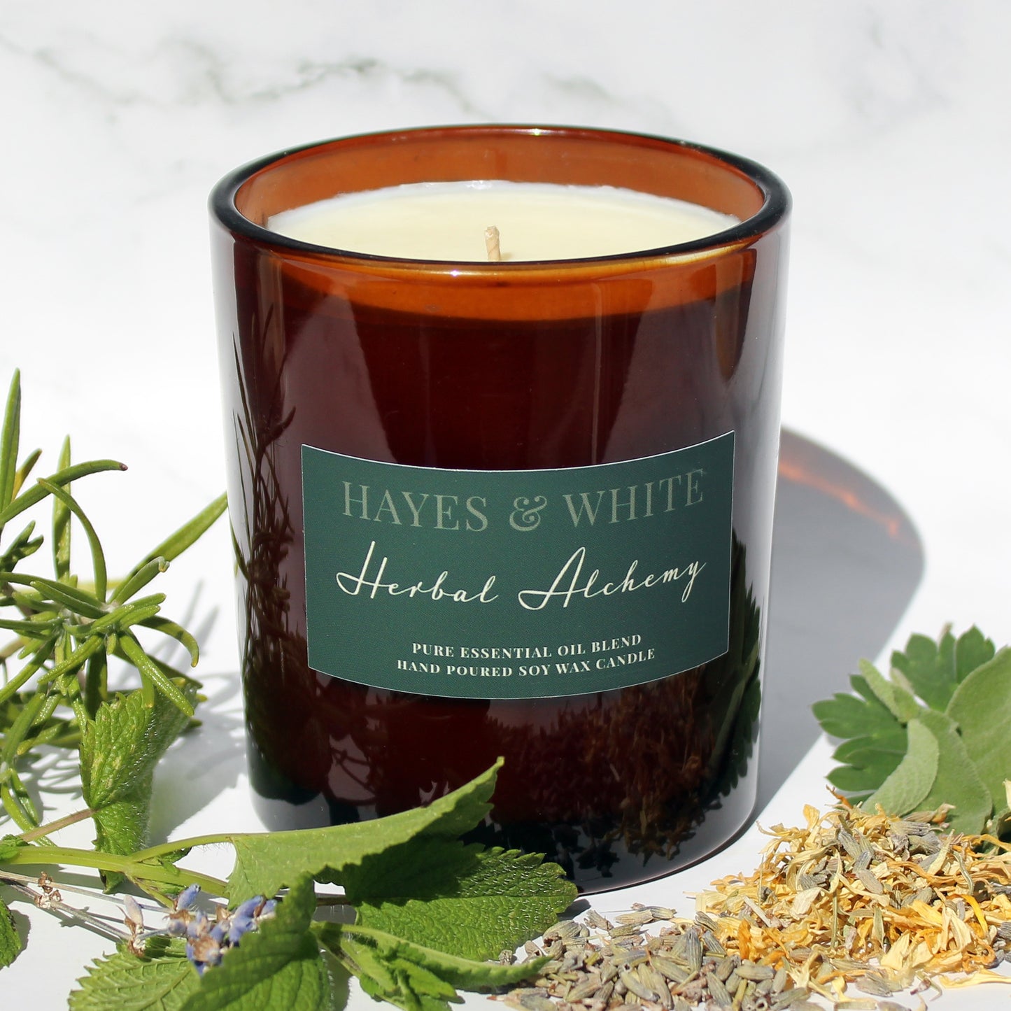 Lavender & Sage Essential Oil Candle | Hand-Poured | Handmade in Sussex