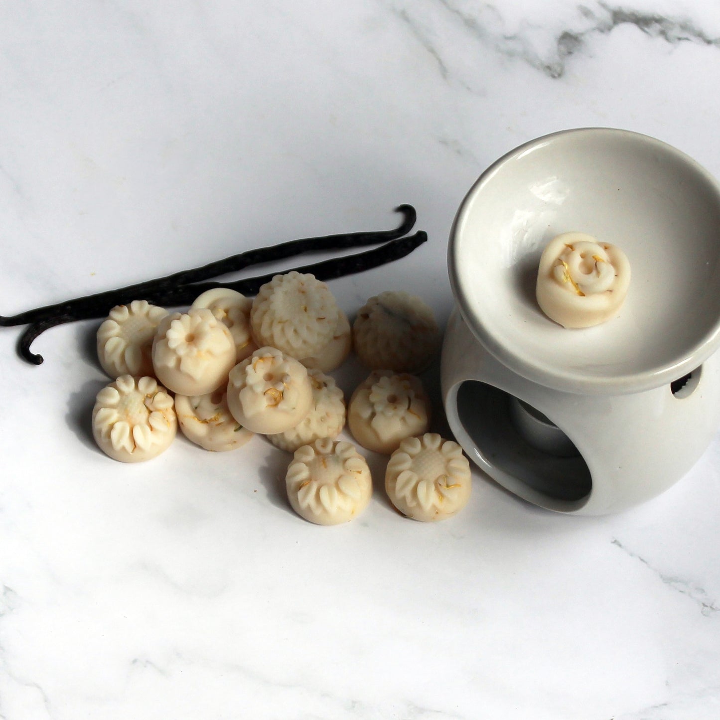 Botanical Soy Wax Melts Vanilla & Musk | Pack of 14 | Hand-Poured | Handmade in Sussex