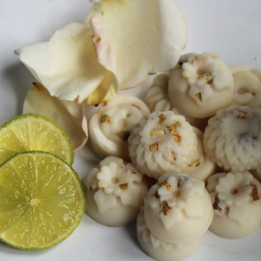 Botanical Soy Wax Melts Neroli & Lime | Pack of 14 | Hand-Poured | Handmade in Sussex