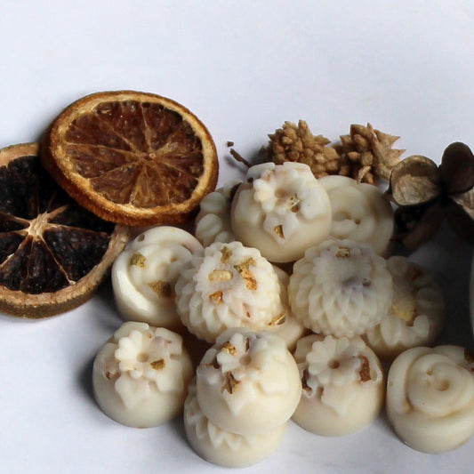 Botanical Soy Wax Melts Spiced Orange & Clove | Pack of 14 | Hand-Poured | Handmade in Sussex