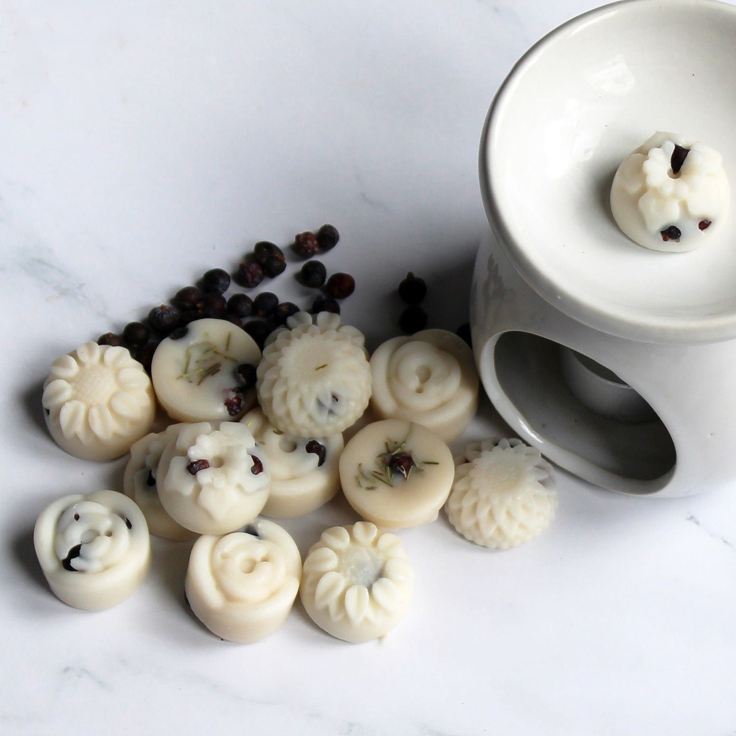 Botanical Soy Wax Melts Seaweed & Juniper | Pack of 14 | Hand-Poured | Handmade in Sussex