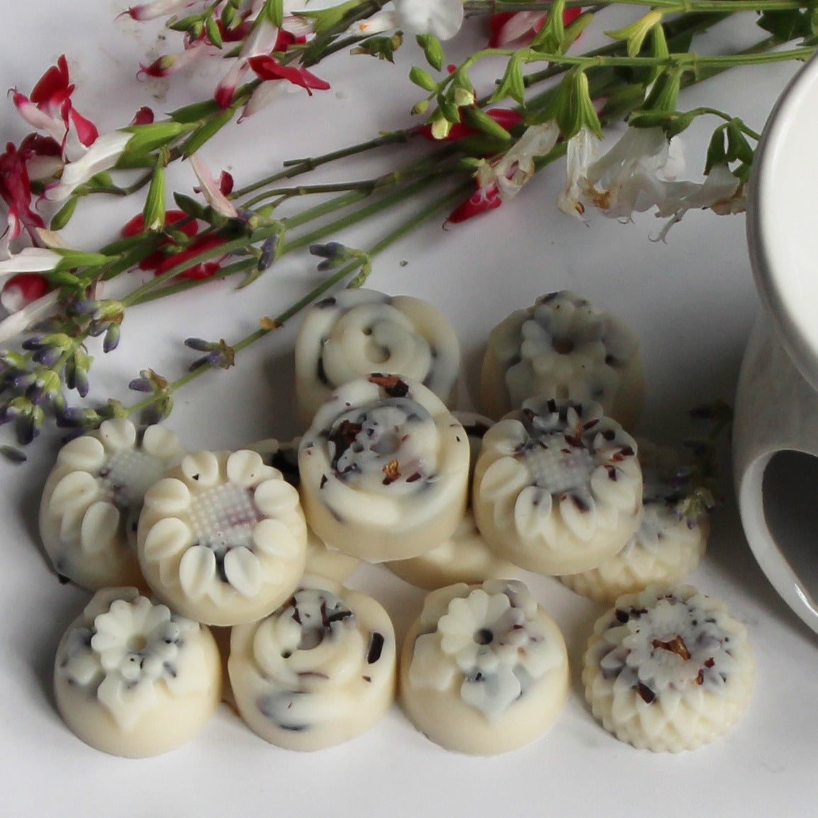 Botanical Soy Wax Melts Wild Fig & Cassis | Pack of 14 | Hand-Poured | Handmade in Sussex