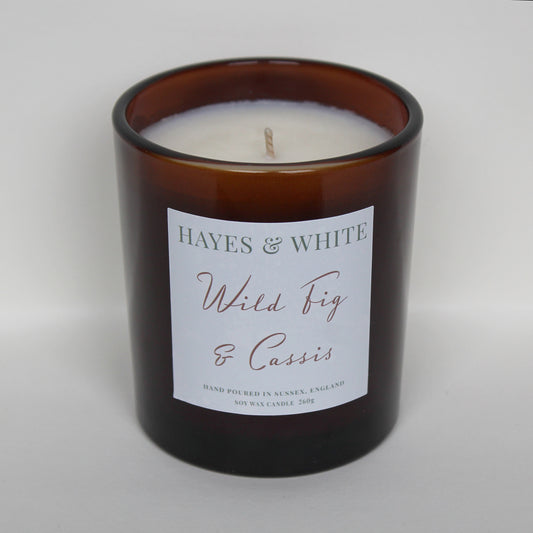 Wild Fig & Cassis 260g Amber