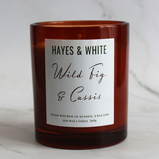 Wild Fig & Cassis 260g Amber